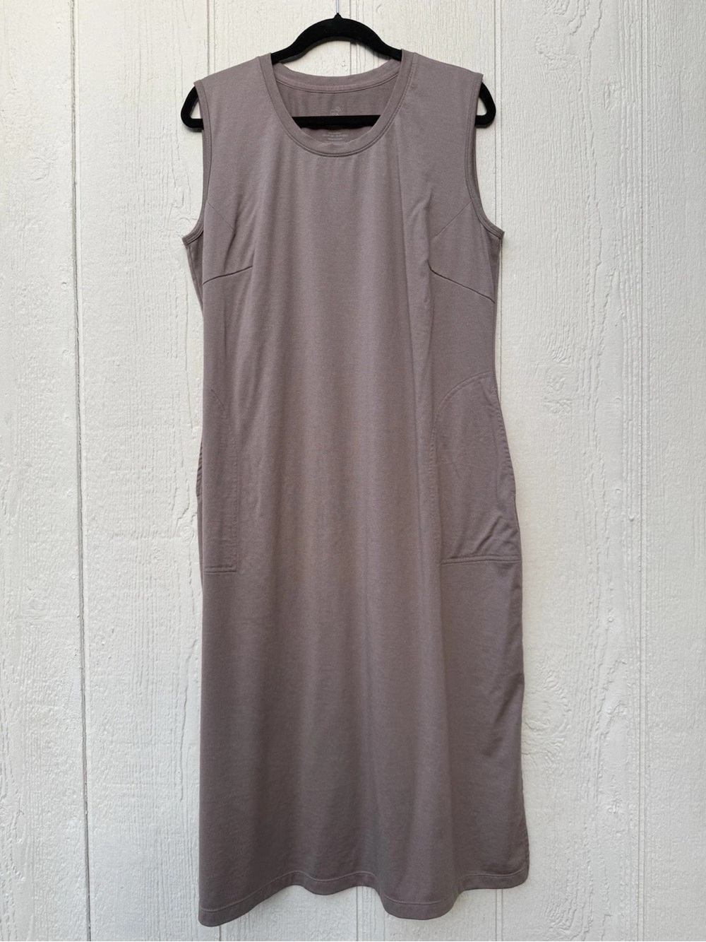 Woolx Cassie merino wool blend sleeveless dress